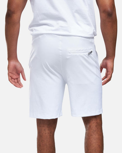 Helvetica Parker Shorts - White