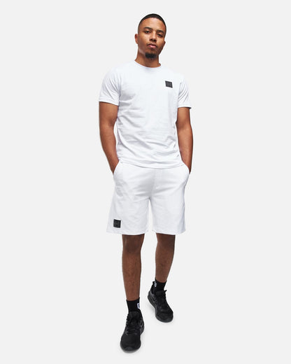 Helvetica Parker Shorts - White