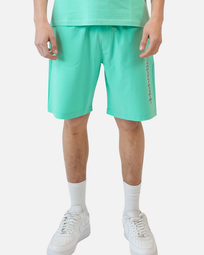 Helvetica Quintana Shorts - Green