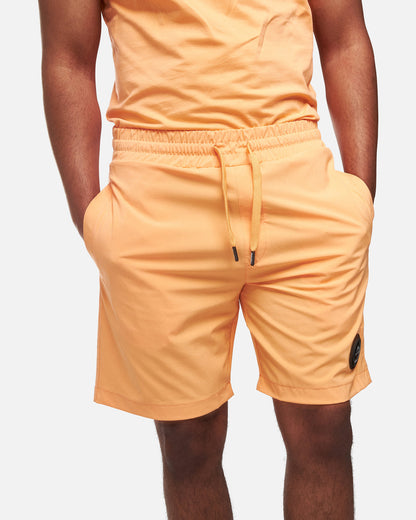 Helvetica Taken Shorts - Orange