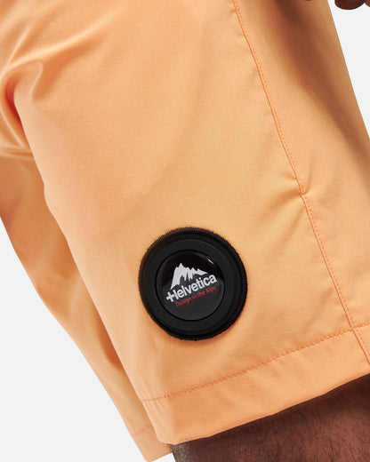 Helvetica Taken Shorts - Orange