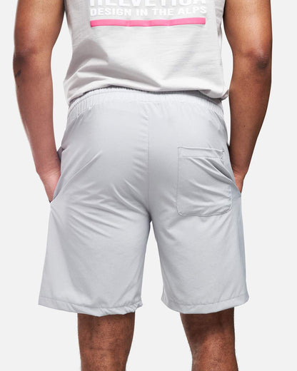 Helvetica Williams Shorts - Gray
