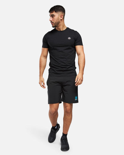 Helvetica Williams Shorts - Black