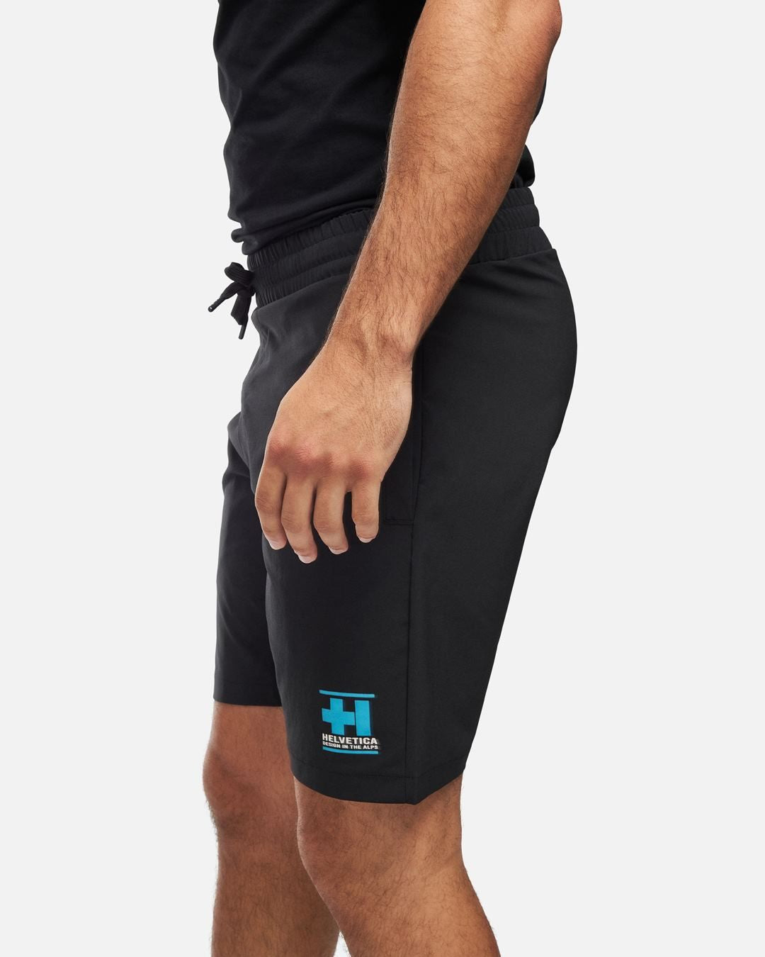 Helvetica Williams Shorts - Black