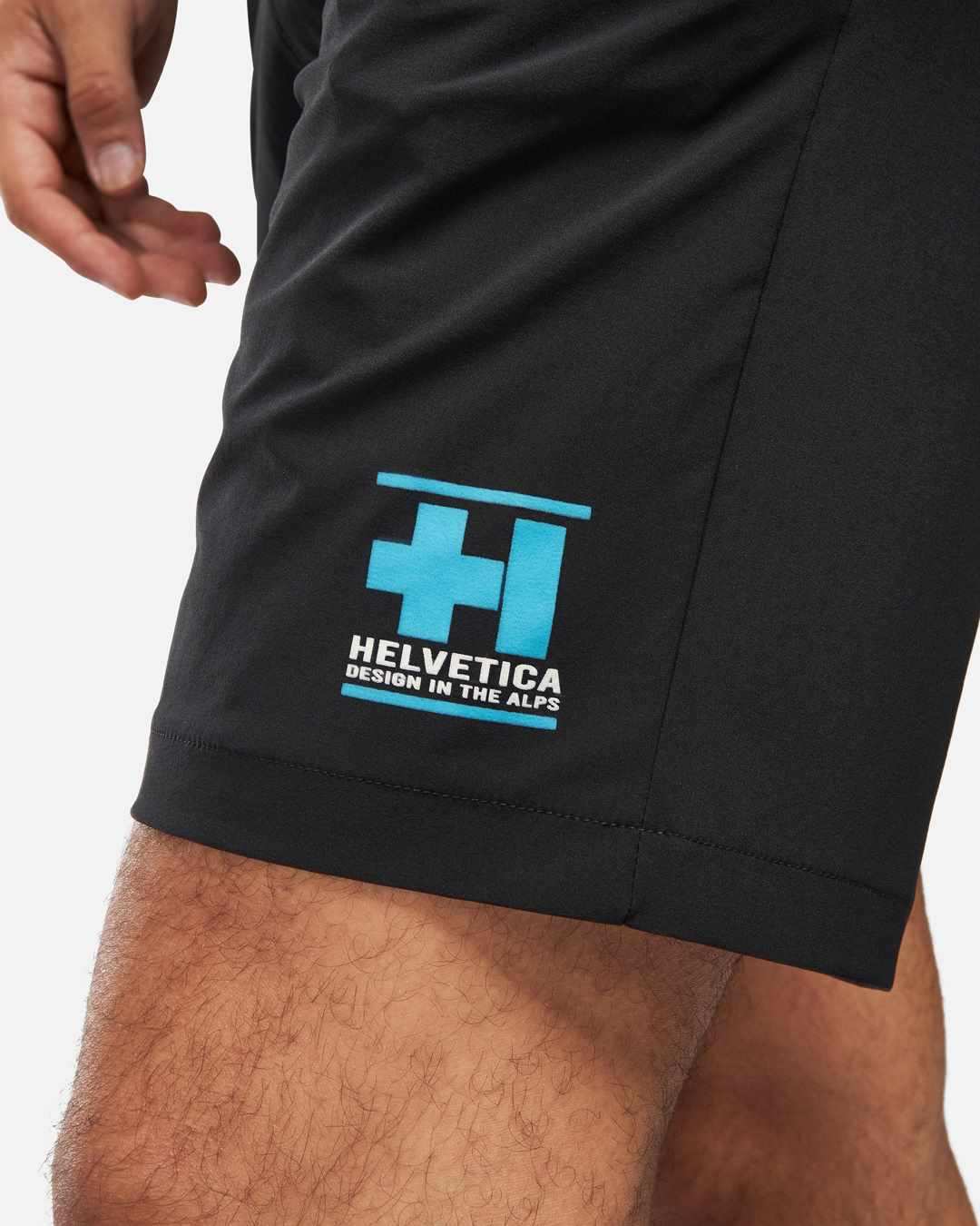 Helvetica Williams Shorts - Black