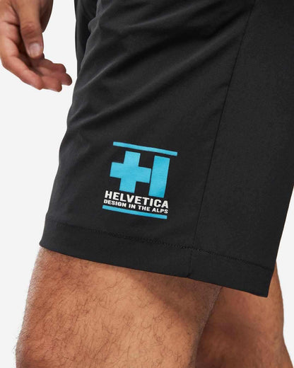 Helvetica Williams Shorts - Black