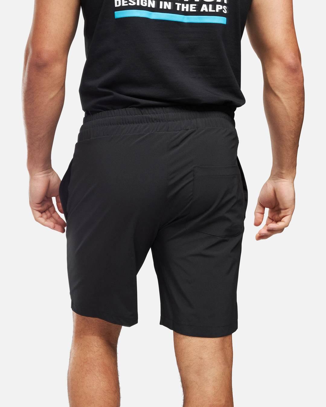 Helvetica Williams Shorts - Black