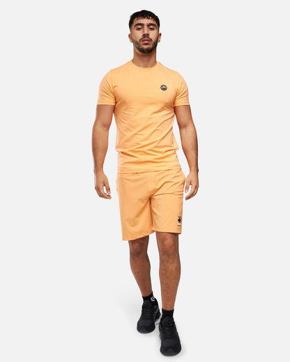 Helvetica Williams Shorts - Orange