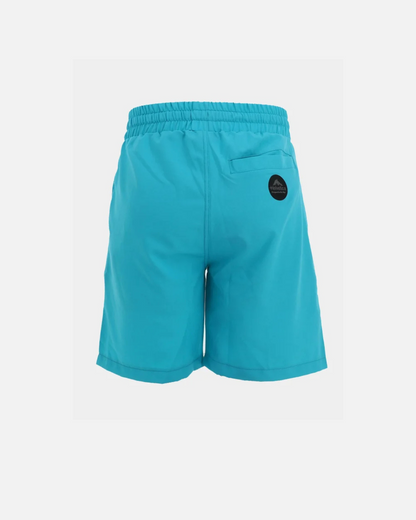 Helvetica Yucatan Shorts - Turquoise blue