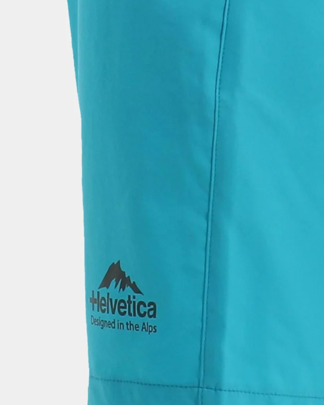 Helvetica Yucatan Shorts - Turquoise blue