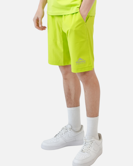 Helvetica Yucatan Shorts - Green