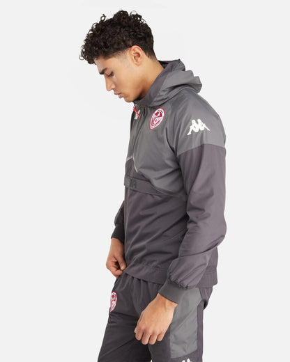 Survêtement Asteody Tunisie - Gris/Rouge