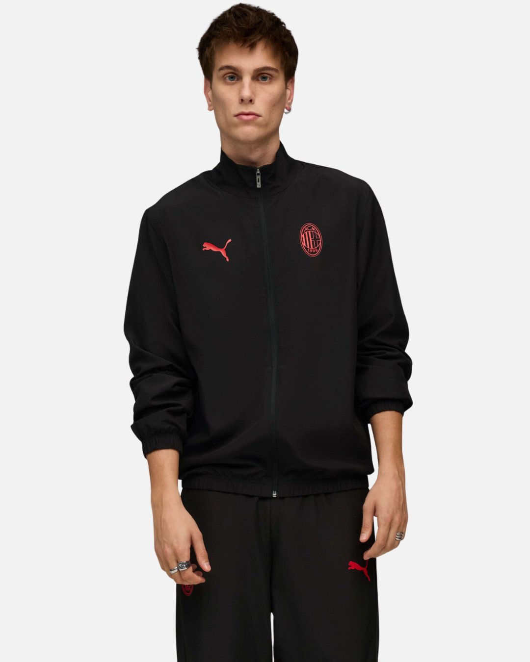 AC Milan 2025/2026 Tracksuit - Black