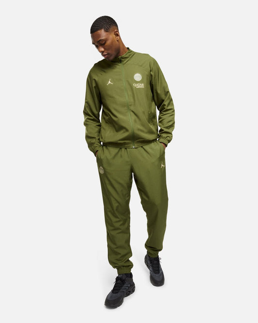 PSG x Jordan Strike Fourth Tracksuit - Khaki
