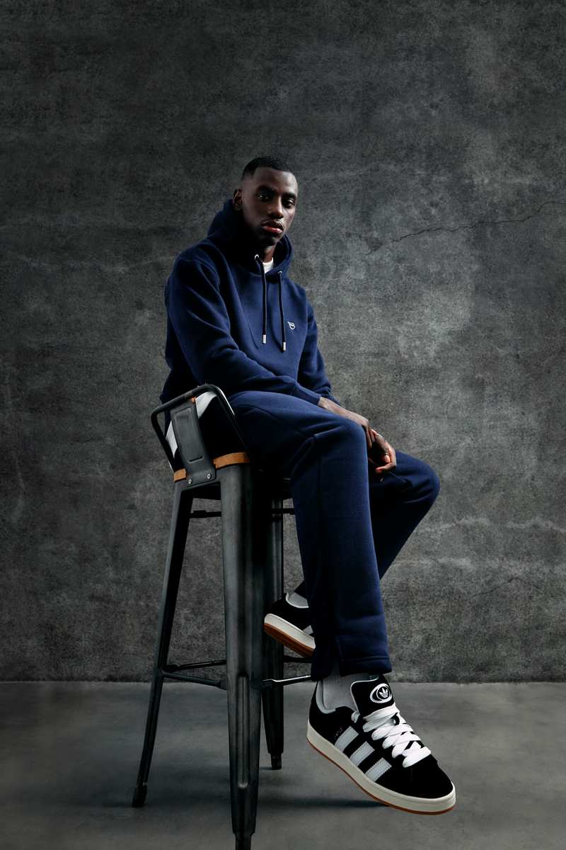 Sweat à capuche FK Premium - Marine