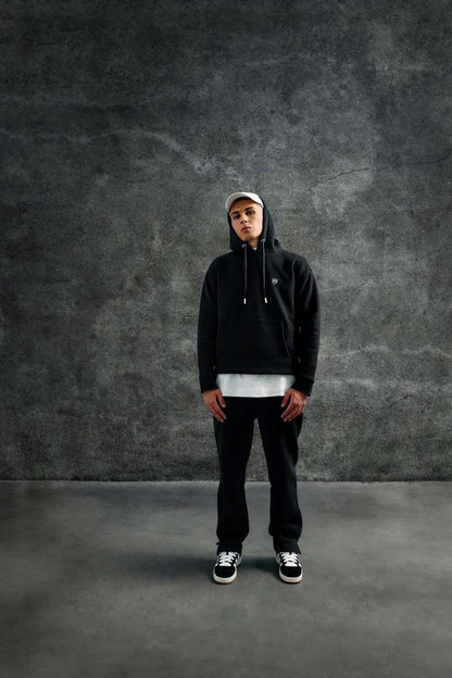 Sweat à capuche FK Premium - Noir