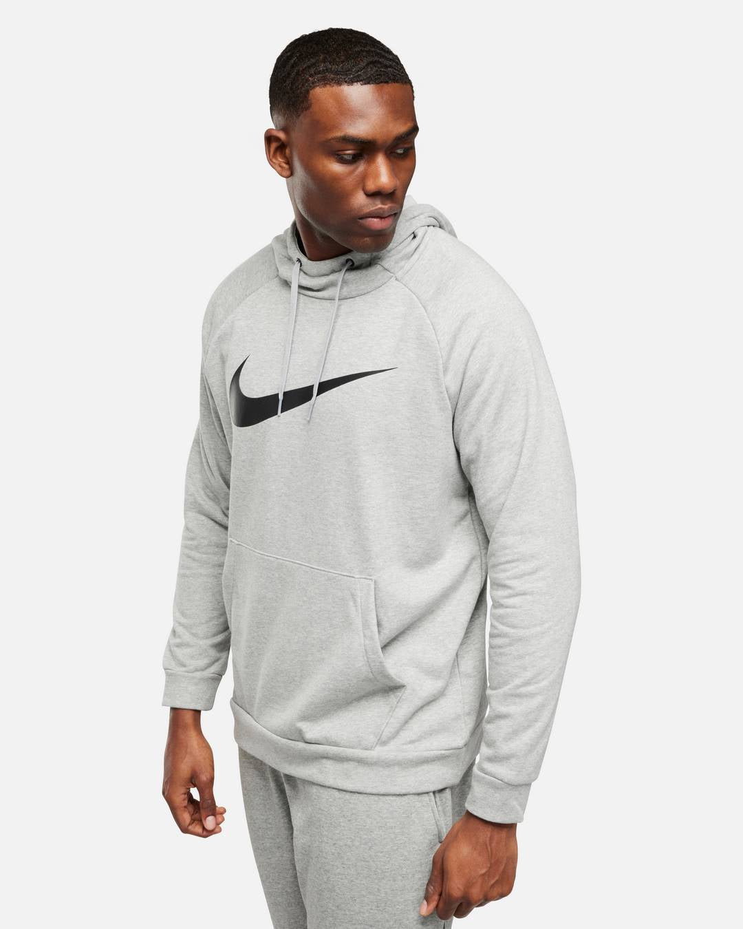 Sweat a capuche Nike Running Dry Graphic - Gris/Noir