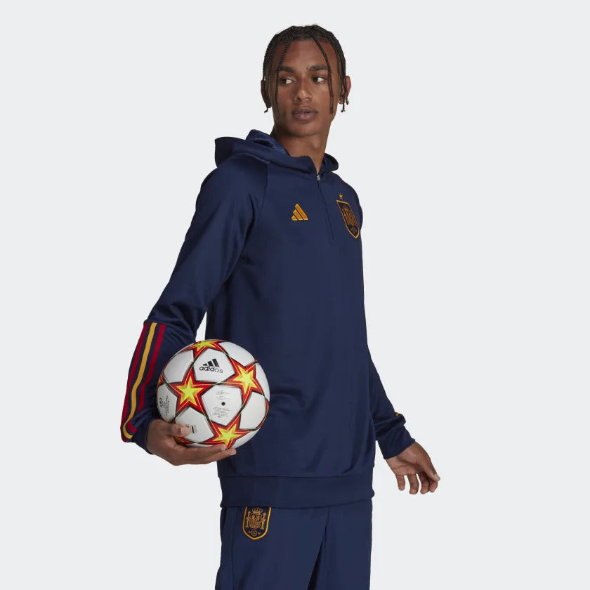 Spain Hoodie - Blue/Red/Orange