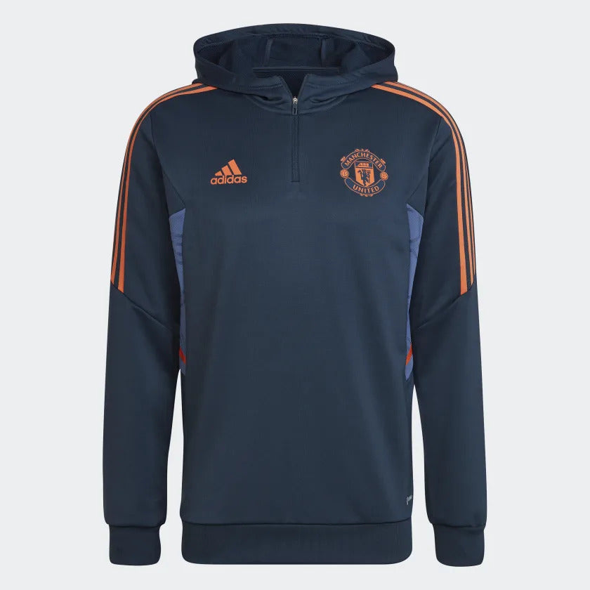 Manchester United Condivo Hoodie - Blue/Orange
