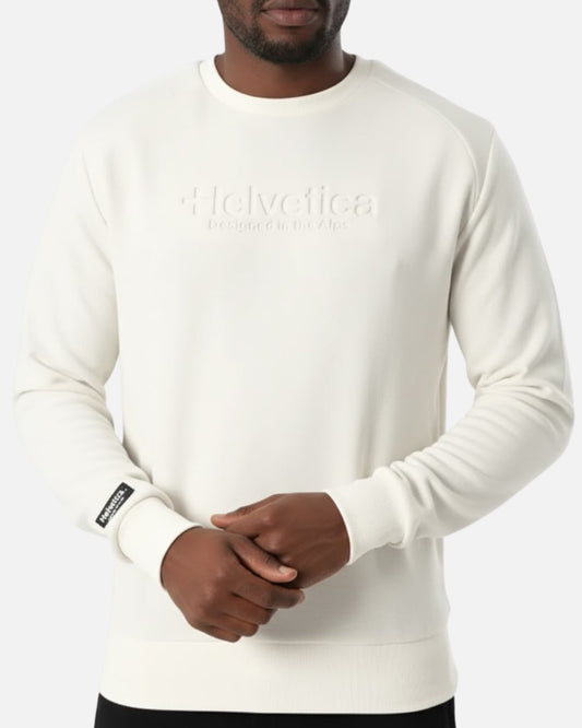 Helvetica Polar Sweatshirt - Beige