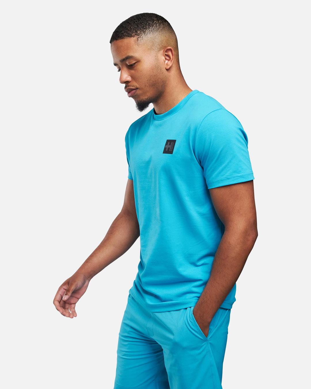 Helvetica Foster T-shirt - Blue