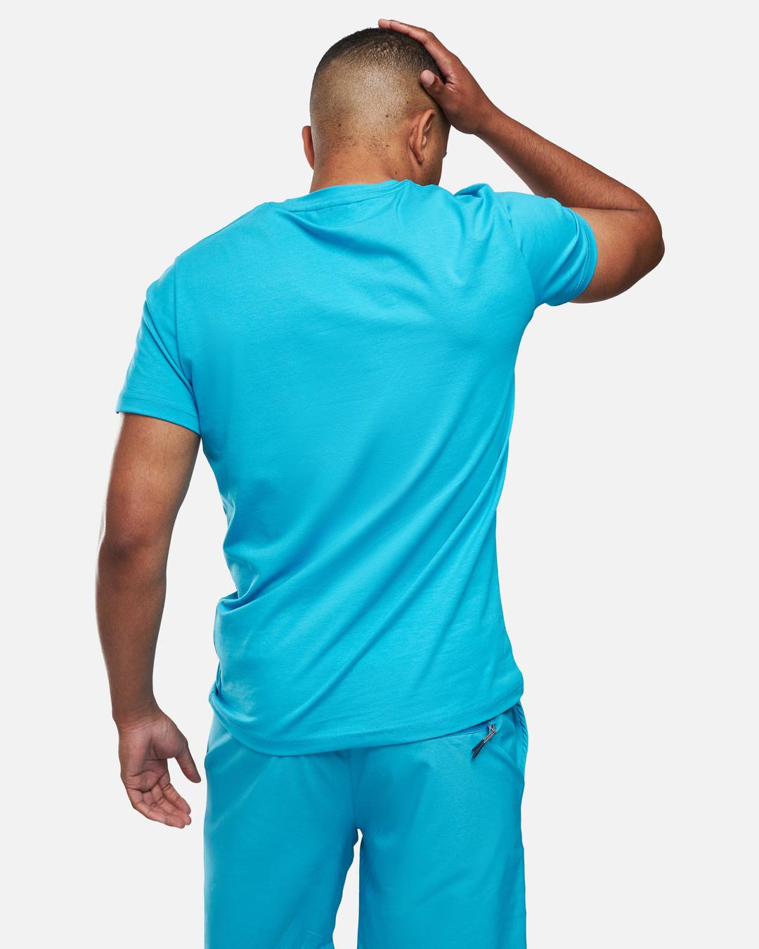 Helvetica Foster T-shirt - Blue