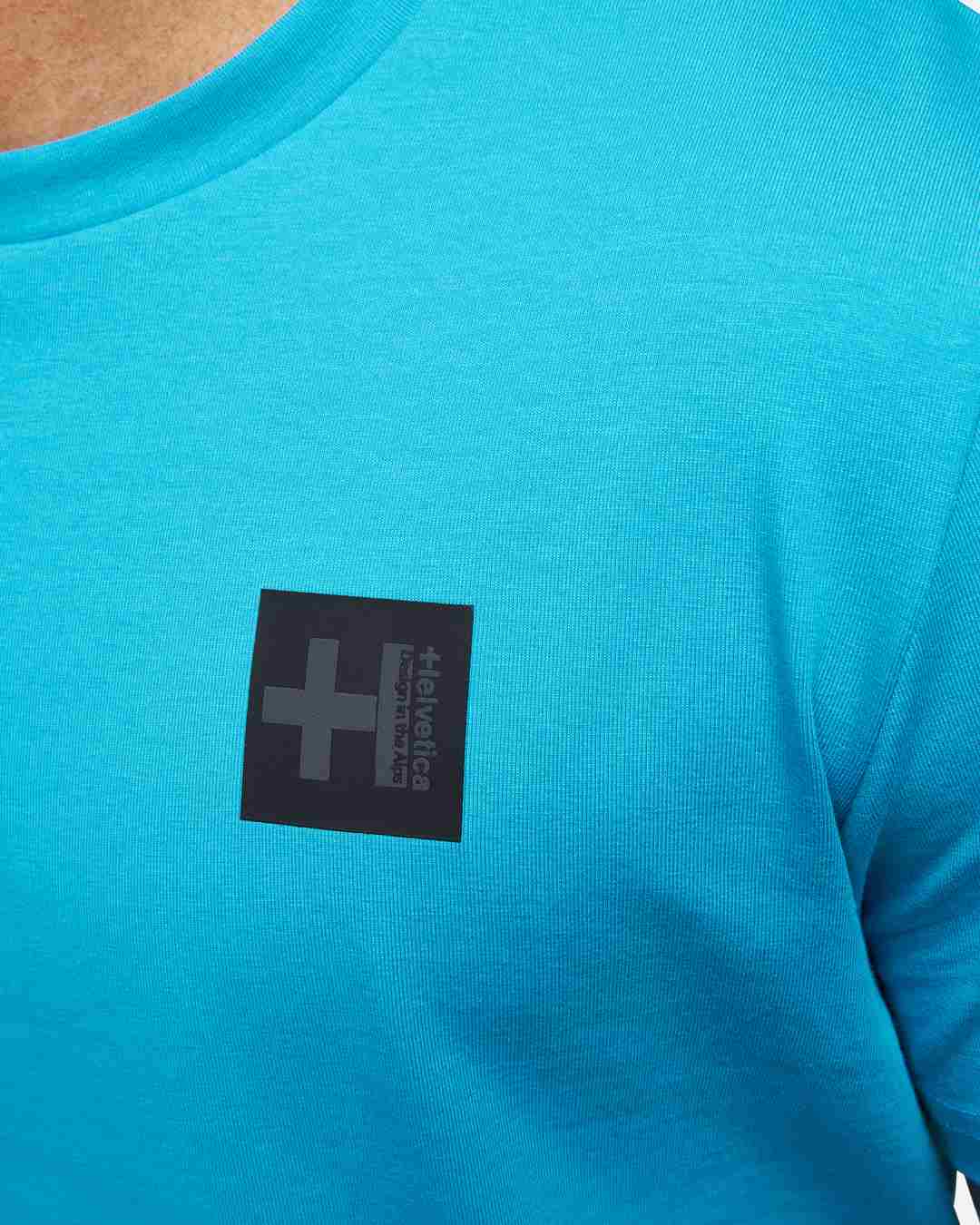 Helvetica Foster T-shirt - Blue