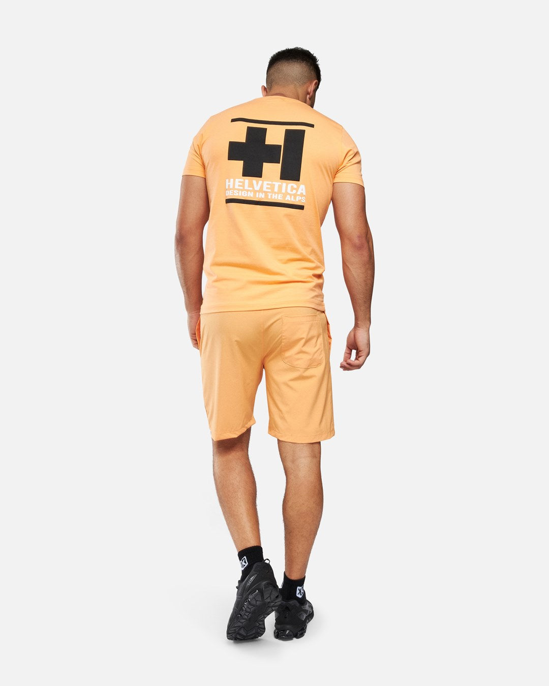 Helvetica Williams T-shirt - Orange