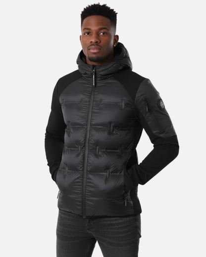 Veste à capuche Helvetica Isère - Noir