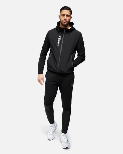 Helvetica Beta Hooded Jacket - Black