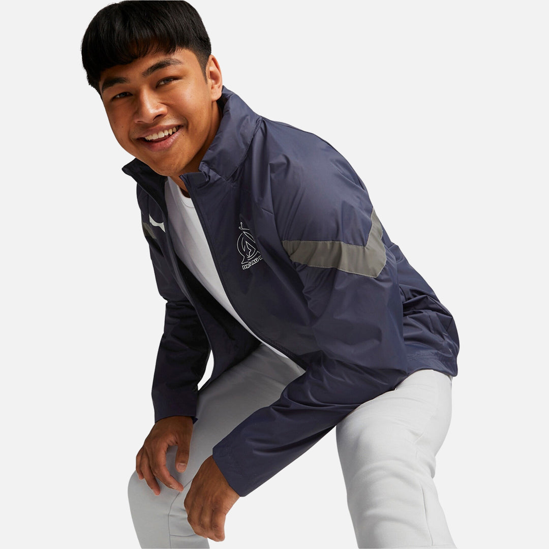 OM Windbreaker Jacket - Grey/Khaki/White