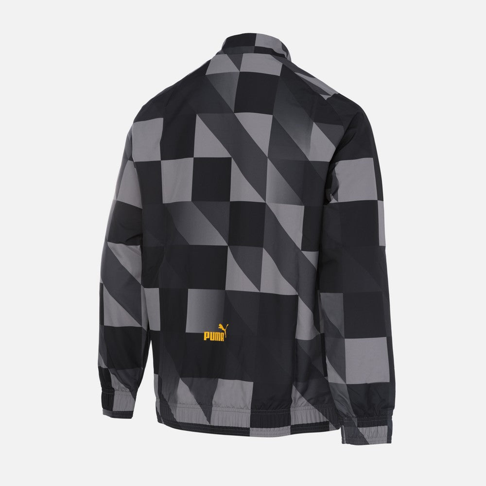 Veste de survêtement Manchester City - Noir/Gris/Jaune