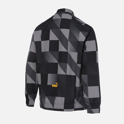 Veste de survêtement Manchester City - Noir/Gris/Jaune
