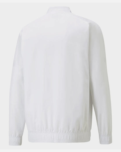 AC Milan Tracksuit Jacket - White/Grey/Red