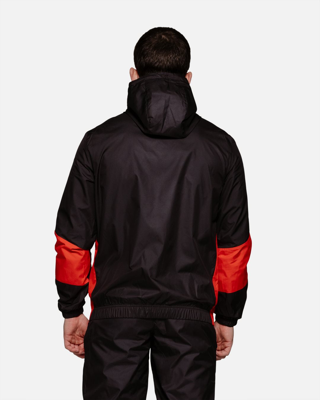 Veste de survêtement Milan AC - Noir/Rouge