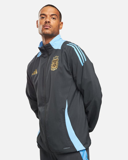 Argentina 2024 Tracksuit Jacket - Grey/Blue