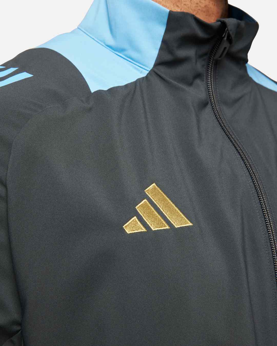 Argentina 2024 Tracksuit Jacket - Grey/Blue