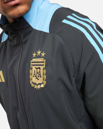 Argentina 2024 Tracksuit Jacket - Grey/Blue