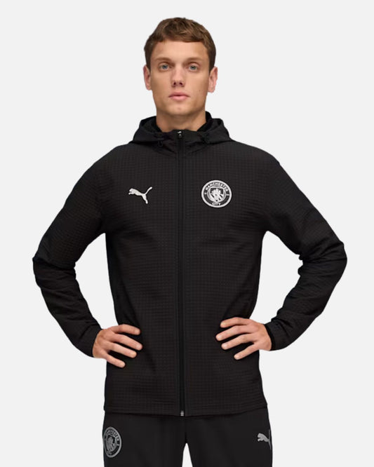 Manchester City 2025/2026 Track Jacket - Black