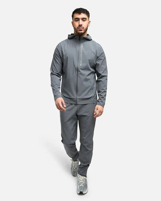 Veste de survêtement Under Armour Running Outrun The Storm - Gris
