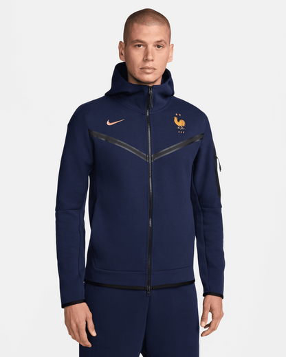 French Team Tech Fleece Jacket - Blue/Gold