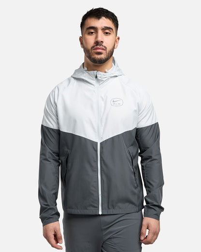 Nike Running Air Jacket - White/Grey/Blue