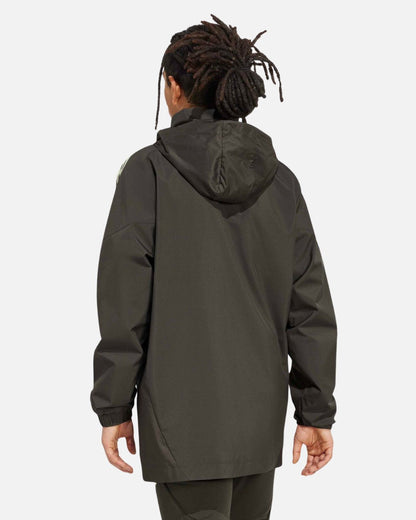 Veste Coupe-vent Real Madrid 2025/2026 - Kaki/Vert