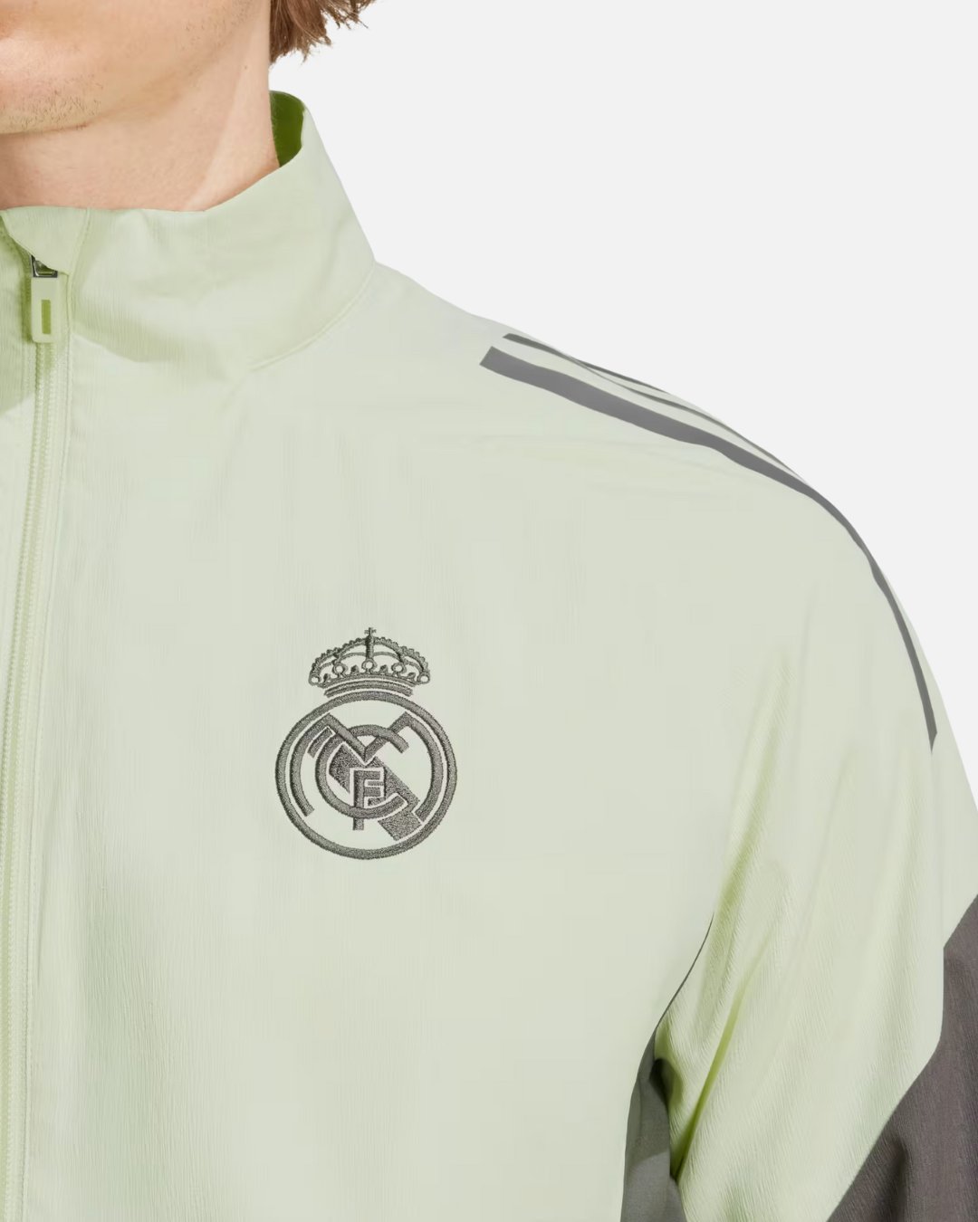 Real Madrid Tiro 25 2025/2026 Track Jacket - Green/Khaki