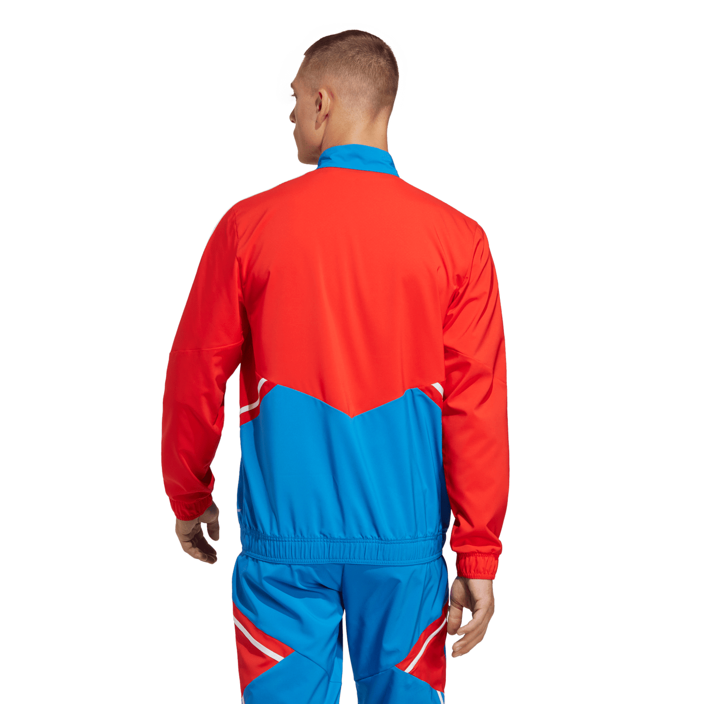 Bayern Munich Tracksuit Jacket - Red/Blue