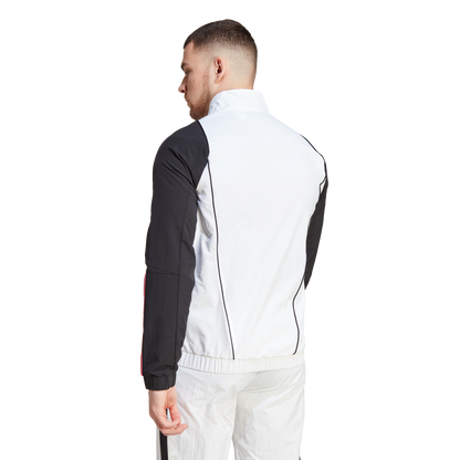 Veste de survêtement Juventus - Blanc/Noir/Rose