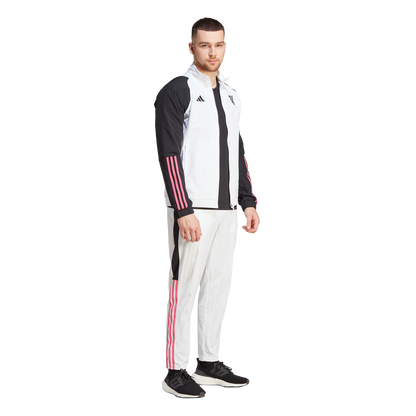 Veste de survêtement Juventus - Blanc/Noir/Rose