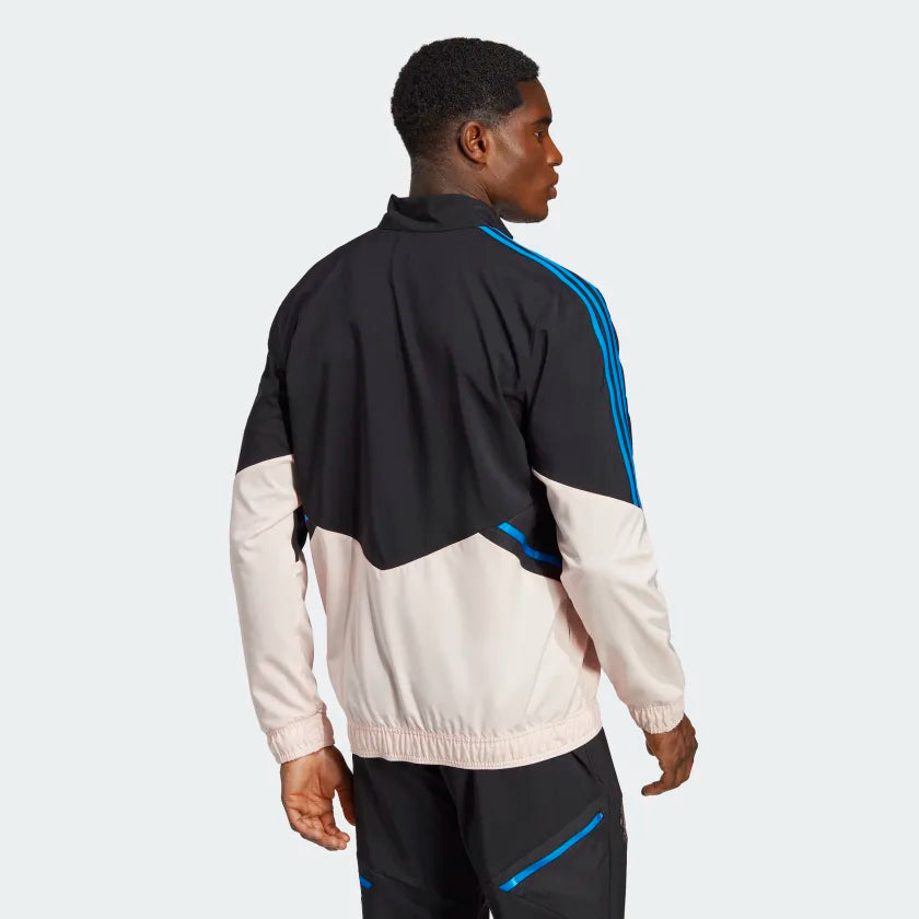 Manchester United presentation jacket - Black/Blue/Beige