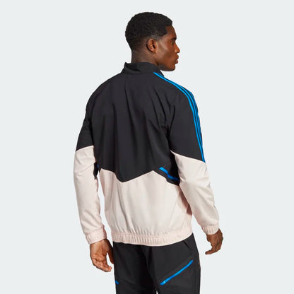 Manchester United presentation jacket - Black/Blue/Beige