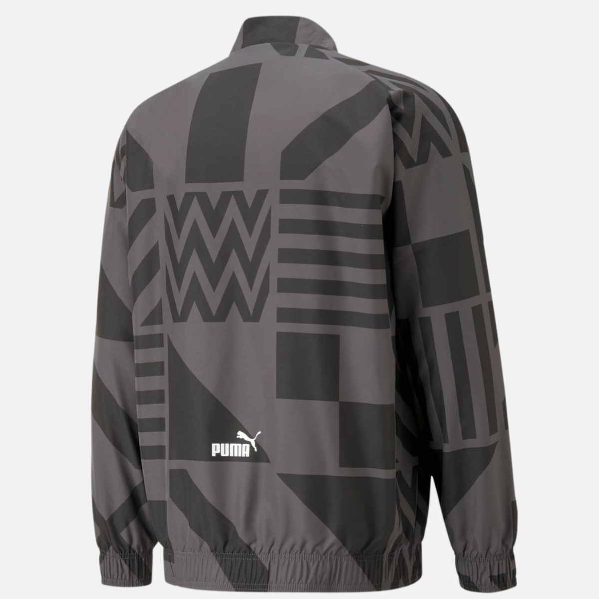 AC Milan Tracksuit Jacket - Black/Grey/Red